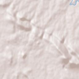Cáceres Terrain Map