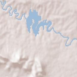 Sierra de Fuentes Terrain Map