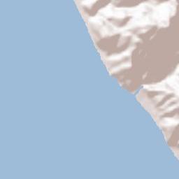 Acquappesa Terrain Map