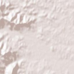 Kowŏn-ŭp Terrain Map