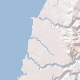 Fort Bragg California Terrain Map
