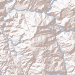 Hearst California Terrain Map