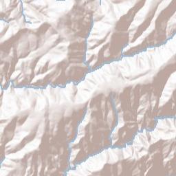 Forest California Terrain Map