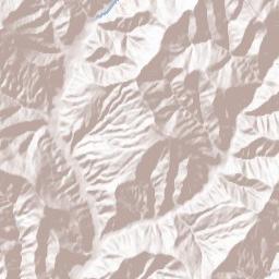 Carbonera Colorado Terrain Map