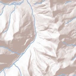 Ski Area Access, White River National Forest Terrain Map