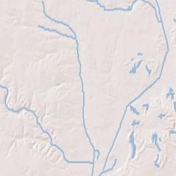 Clay County Terrain Map