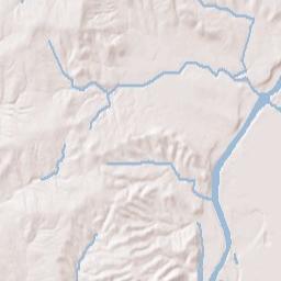 Warwickshire Ohio Terrain Map
