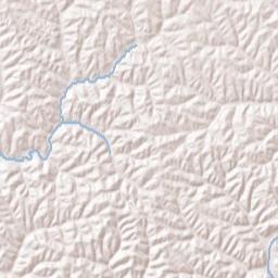 Carbondale Ohio Terrain Map
