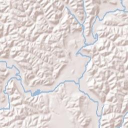 The Plains Ohio Terrain Map