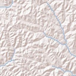 Sugar Creek Ohio Terrain Map