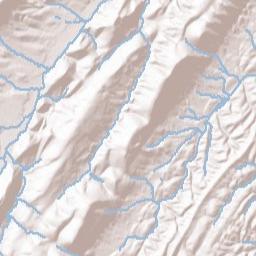 Mineral County Terrain Map