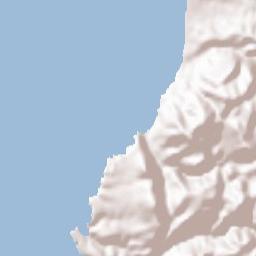 Buggerru Terrain Map