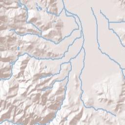 Willits California Terrain Map