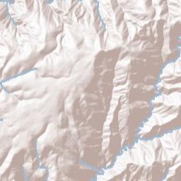 Orleans Flat California Terrain Map