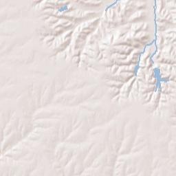 Pike County Terrain Map