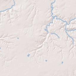 Greene County Terrain Map