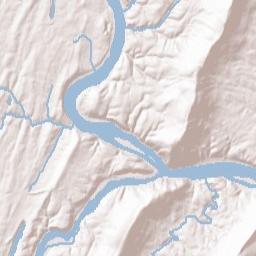 Bolivar Terrain Map