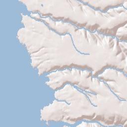Caspar California Terrain Map