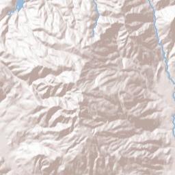 Ridge California Terrain Map