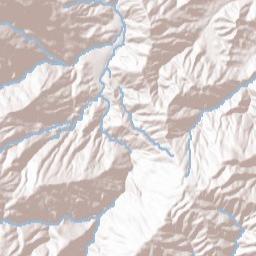 Fouts Springs California Terrain Map