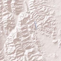 Devils Elbow California Terrain Map