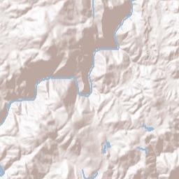 French Corral California Terrain Map
