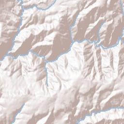 Relief California Terrain Map