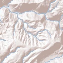 Omega California Terrain Map