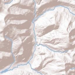 Birdseye Colorado Terrain Map