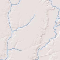 Greenup Terrain Map