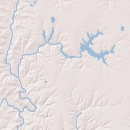 Batesville Terrain Map