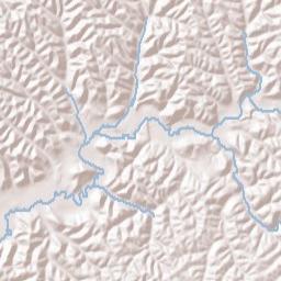 Ratcliffburg Ohio Terrain Map