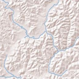 Zaleski Ohio Terrain Map