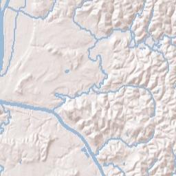 Parkersburg Terrain Map