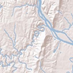 Point of Rocks Terrain Map