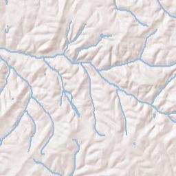 Clarksburg Terrain Map