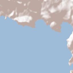 Párga Terrain Map