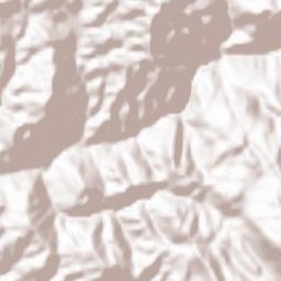 Áno Kalentíni Terrain Map