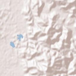Yokote-shi Terrain Map