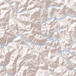 Comptche California Terrain Map
