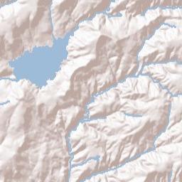 Cascade Shores California Terrain Map