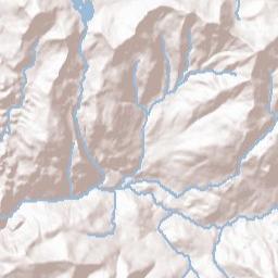 The Cedars California Terrain Map