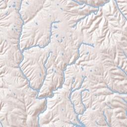 Bright Terrain Map