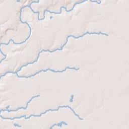 Saint Martin Ohio Terrain Map
