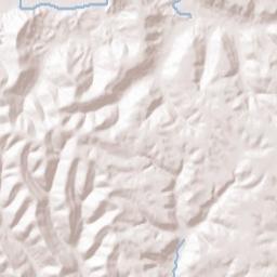 Spargursville Ohio Terrain Map