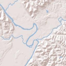 Rittenours Ohio Terrain Map