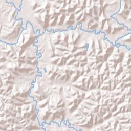 West Junction Ohio Terrain Map