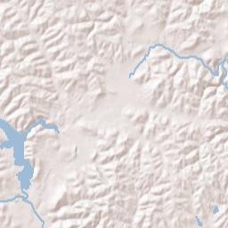 Dundas Ohio Terrain Map