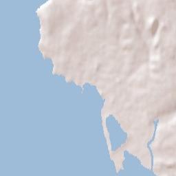 Portoscuso Terrain Map