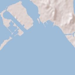 Cagliari Terrain Map